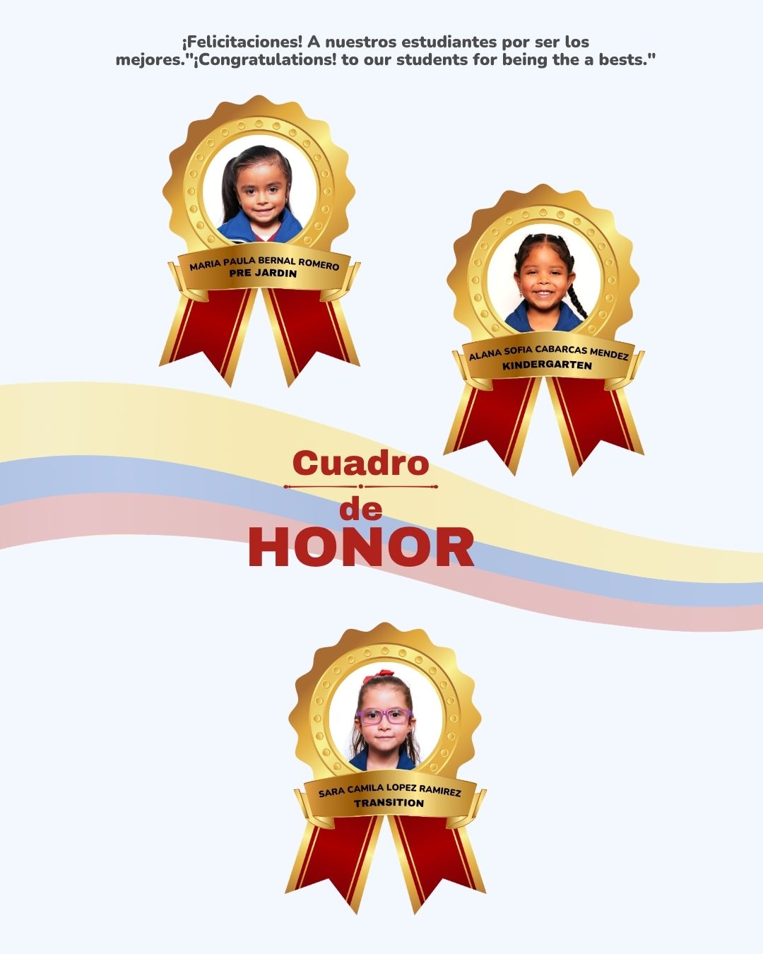 Cuadro de Honor Preescolar